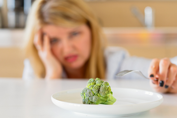 on a diet woman - weight loss